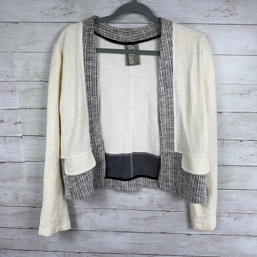 Anthropologie/Dolan Textured Off-White Cardigan
